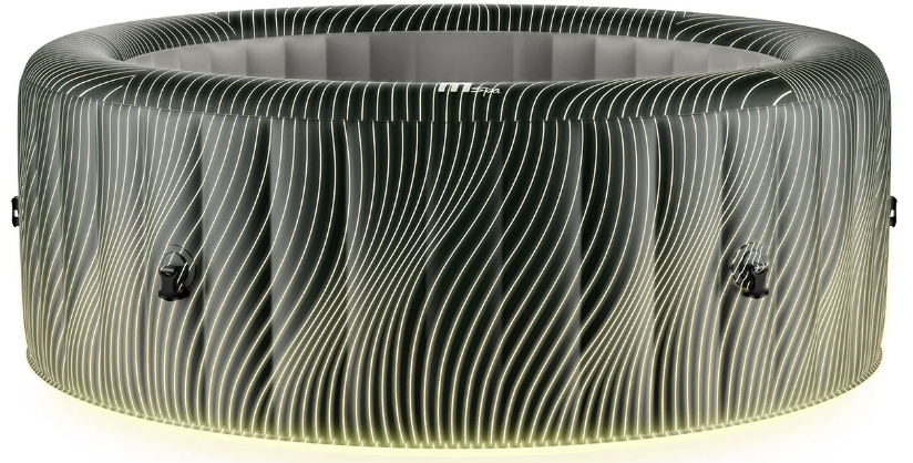 MSpa Comfort Meteor Round Bubble Spa (6 Bathers) w/ LED lighting